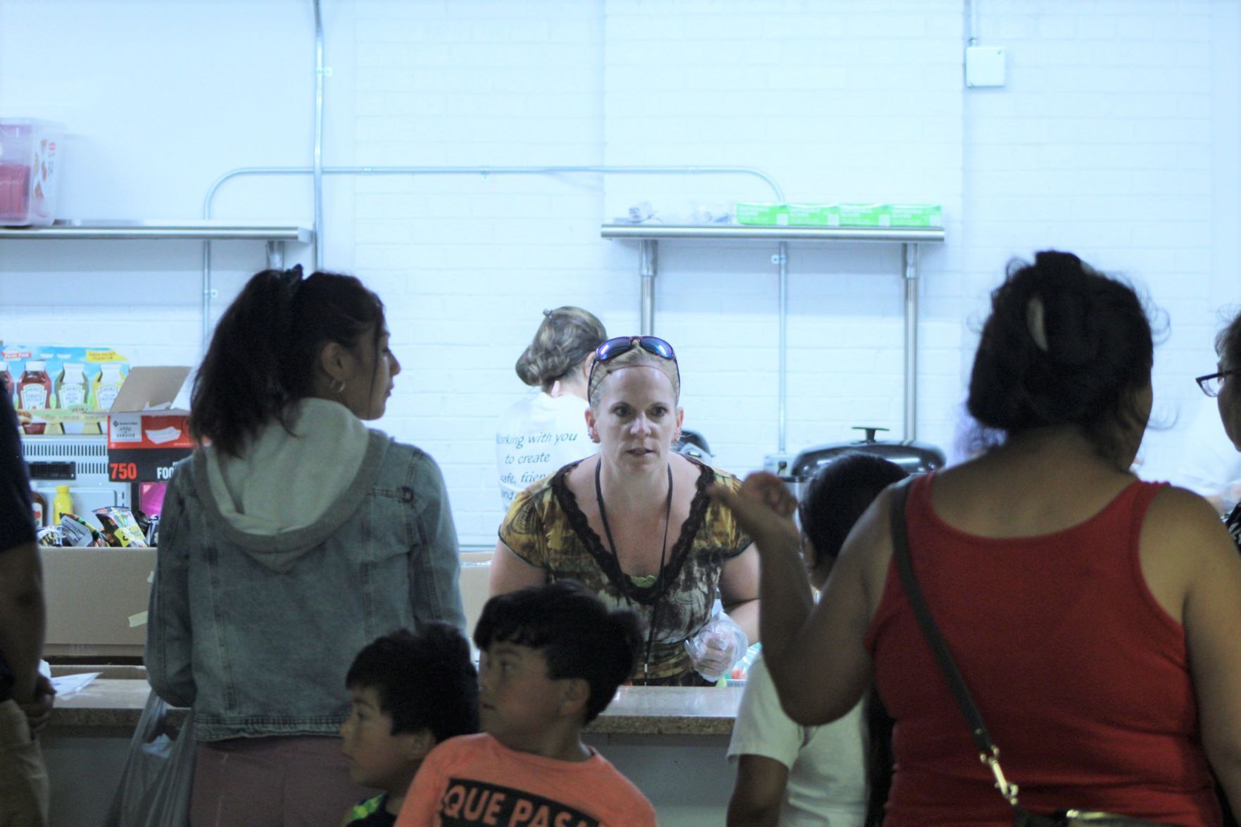 Distributing Food